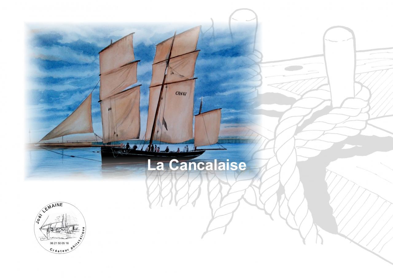 Plaquette Cancalaise timbre 2017