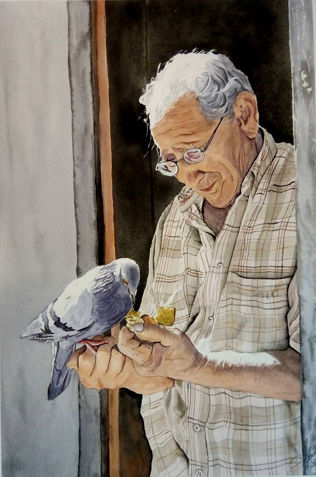 L'artiste et l oiseau